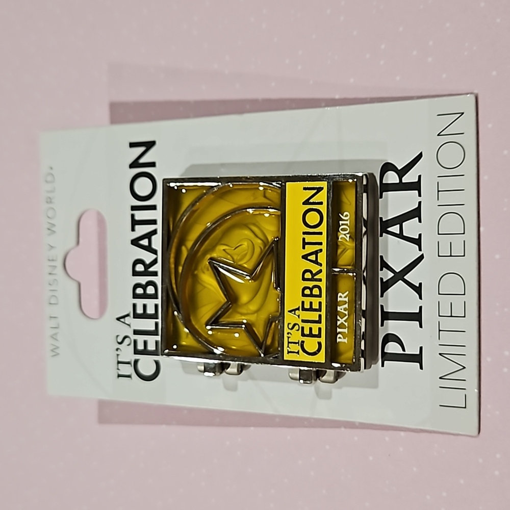 Pixar celebration pin